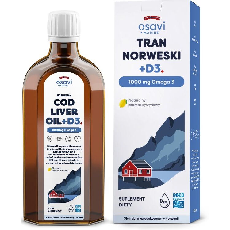 OSAVI Norra kalamaksaõli +D3