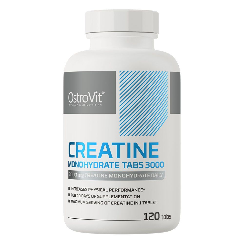 OSTROVIT kreatiinmonohüdraat 3000 mg (120 tabletti) – Viking Supplements