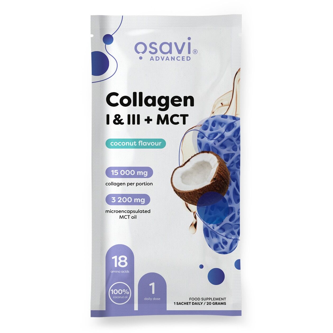 Osavi – kollageen I ja III + MCT