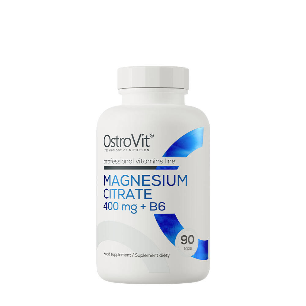 Ostrovit magneesiumtsitraat 400 mg + B6 (90 tabletti) – Viking Supplements