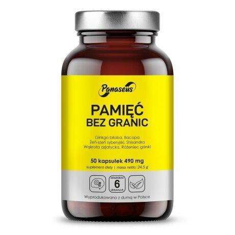 PANASEUS Memory without borders (50 caps) - Viking Supplements