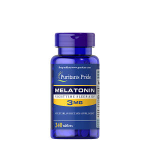 Puritans Pride Melatonin 3 mg (240 Tablets) - Viking Supplements