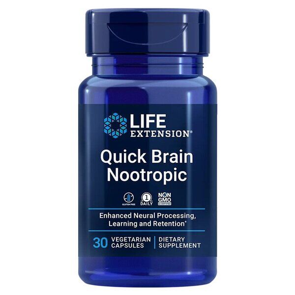 Quick Brain Nootropic – 30 vcaps – Viking Supplements