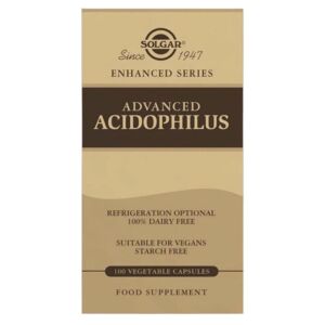 SOLGAR Advanced Acidophilus (100 kapslit) – Viking Supplements
