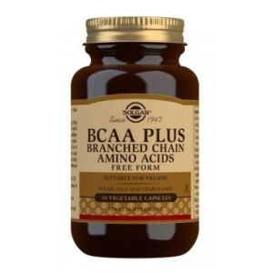 SOLGAR BCAA Plus Free Form (50 kapslit) – Viking Supplements