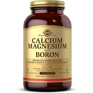 SOLGAR Kaltsium, magneesium ja boor (250 tabletti) - Viking Supplements