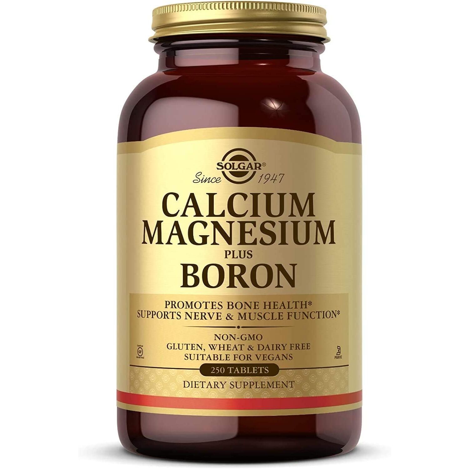 SOLGAR Kaltsium, magneesium ja boor (250 tabletti) - Viking Supplements