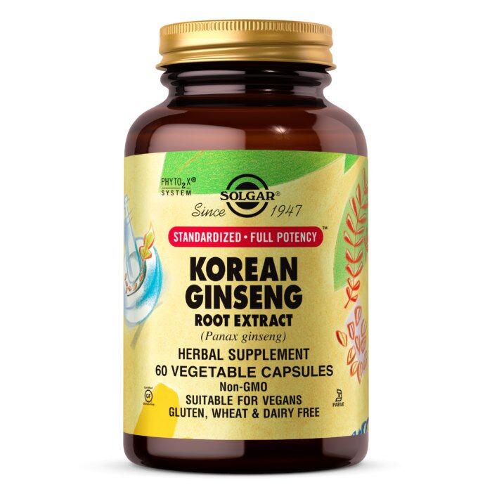 SOLGAR Korea ženšenni juureekstrakt SFP (60 kapslit) - Viking Supplements