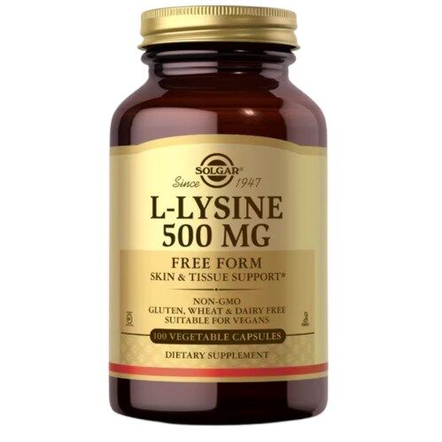 SOLGAR L-lüsiin 500 mg (100 kapslit) - Viking Supplements