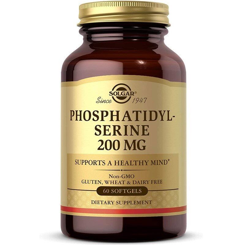 SOLGAR Phosphatidyl-Serine 200 mg (60 sgels) - Viking Supplements