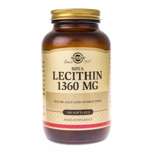 SOLGAR soja-letsitiin (100 kapslit) – Viking Supplements