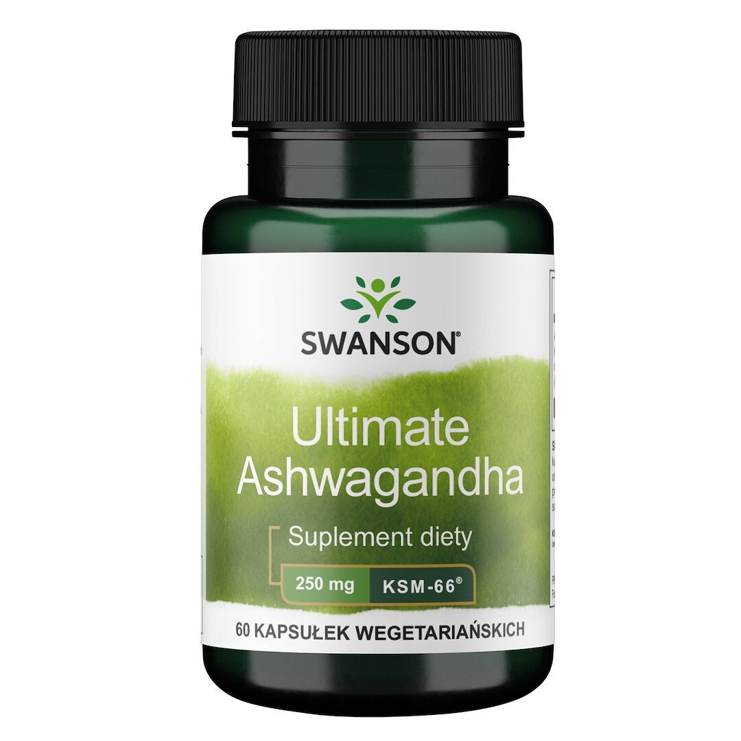 SWANSON Ashwagandha KSM-66 250 mg 60 kapslit – Viking Supplements