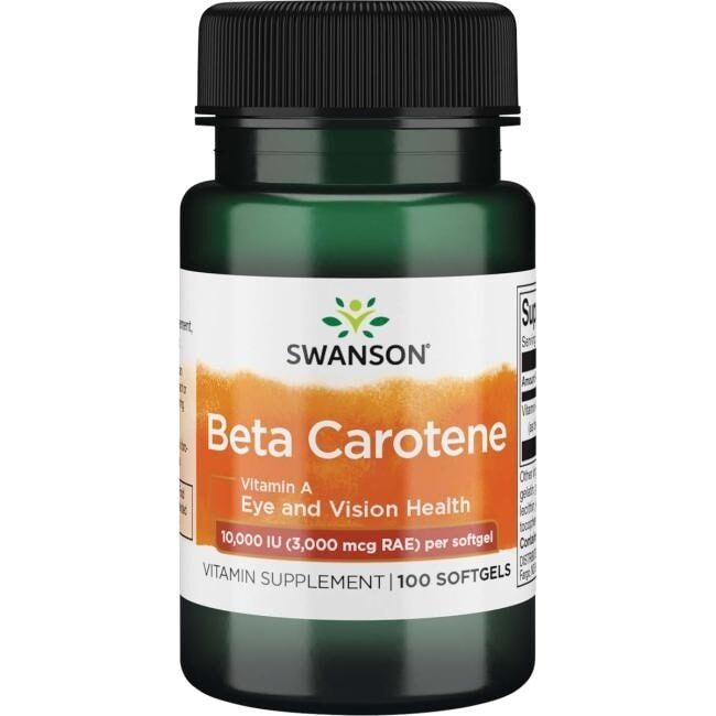 SWANSON beetakaroteen 10 000 IU 100k – Viking Supplements