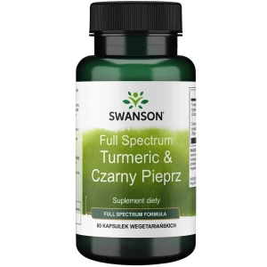 SWANSON FS Kurkuma ja must pipar 60 kapslit - Viking Supplements