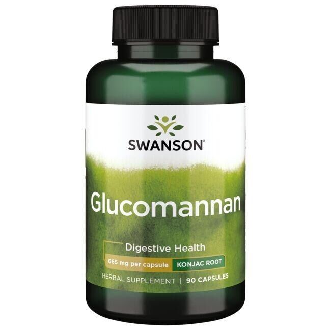 SWANSON Glükomannaan 665 mg 90 kapslit - Viking Supplements