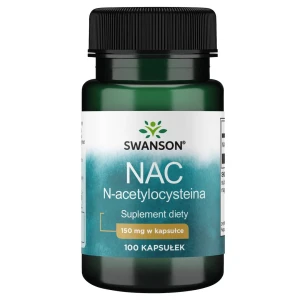 SWANSON NAC (N-atsetüültsüsteiin) 150 mg, 100 kapslit – Viking Supplements