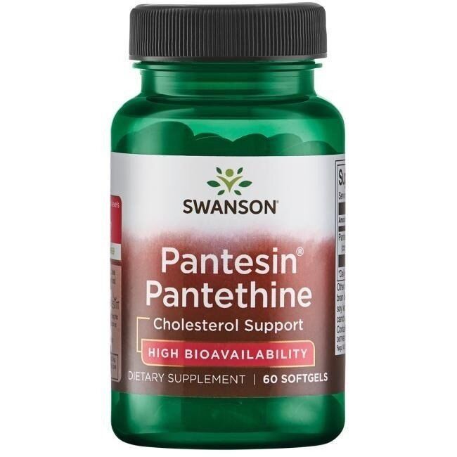 SWANSON Pantesin Panthetine 300mg 60 kaps - Viking Supplements