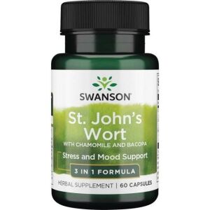 SWANSON St. John's triple complex 60 kaps - Viking Supplements
