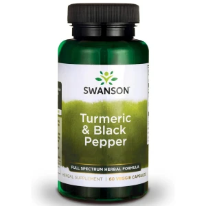 Swanson kurkumiin ja berberiini musta pipraga, 60 kapslit – Viking Supplements