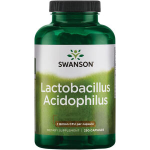 Swanson Lactobacillus acidophilus 1 triljon CFU, 250 kapslit – Viking Supplements