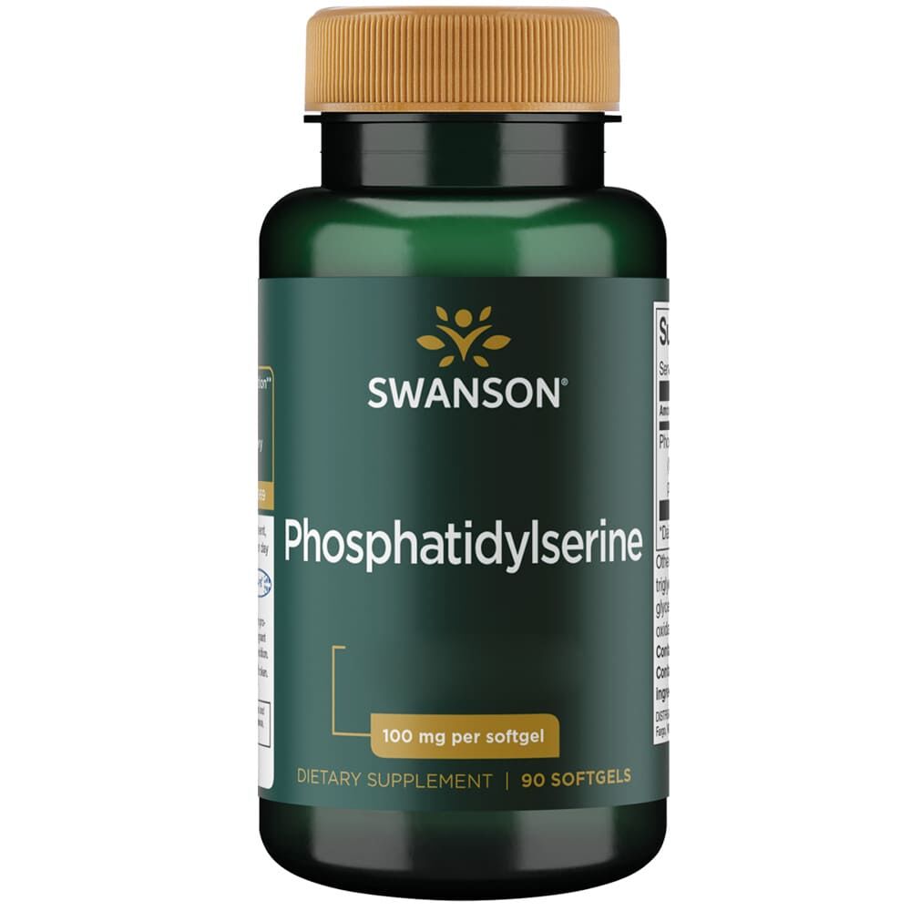 Swanson fosfatidüülseriin 100 mg, 90 pehmet kapslit – Viking Supplements