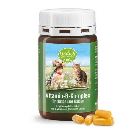 TIERLIEB B-vitamiinikompleks koertele ja kassidele (120 kapslit) – Viking Supplements