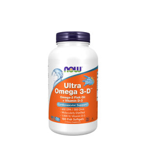 Ultra Omega 3-D with Vitamin D-3 - 180 softgels - Viking Supplements
