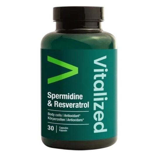 VITALIZED spermidiin ja resveratrool (30 kapslit) – Viking Supplements