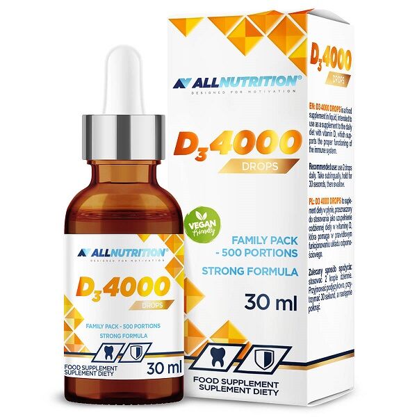 Vit D3 4000 tilka – 30 ml – Viking Supplements