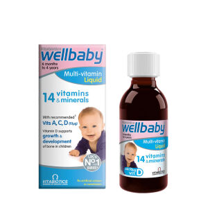 Vitabiotics Wellbaby Multi-vitamin Liquid (150 ml) - Viking Supplements