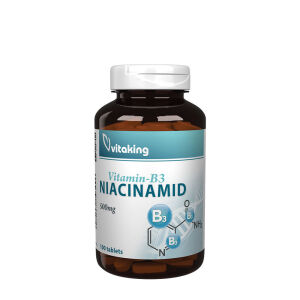 Vitaking B3 Niacinamid 500 mg (100 Tablets) - Viking Supplements