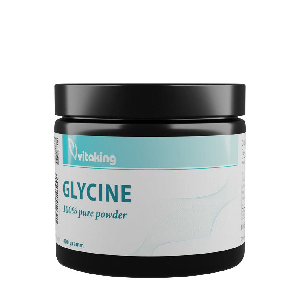 Vitaking Glycine 100% puhas pulber (400 g) – Viking Supplements