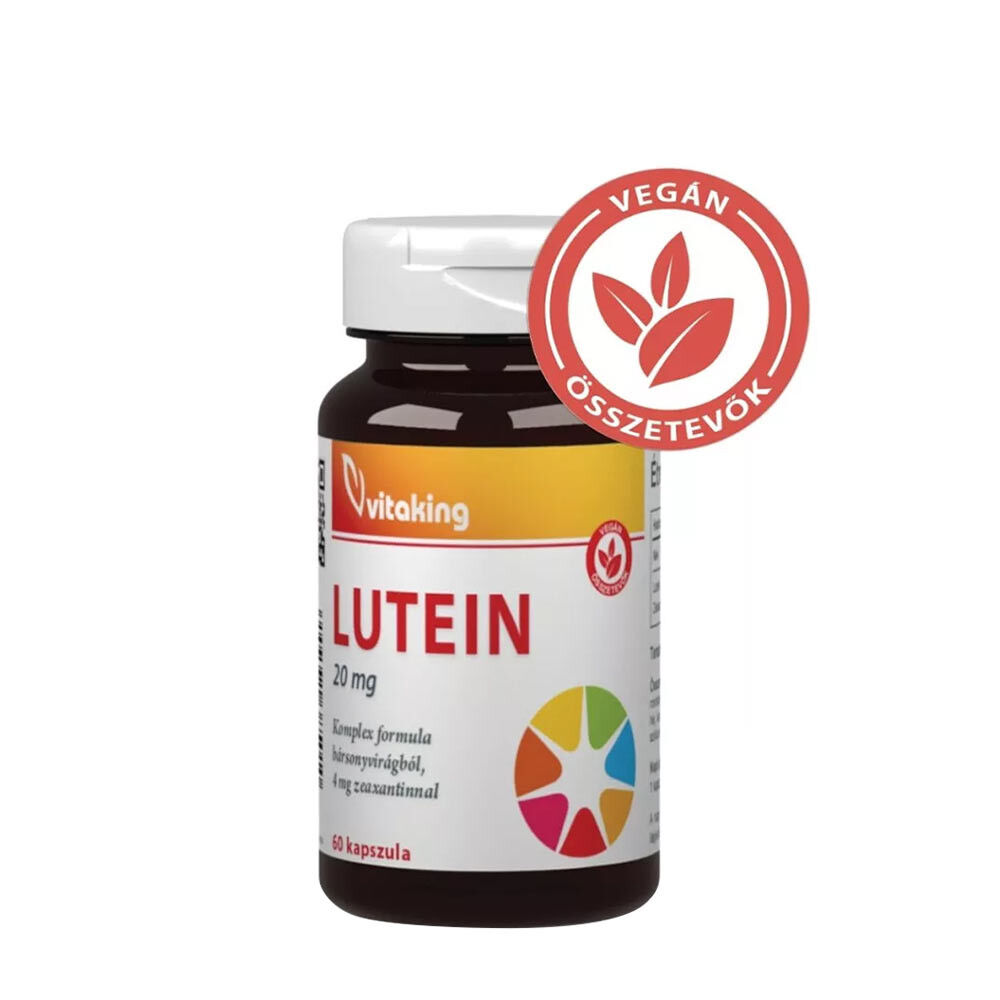 Vitaking luteiin 20 mg + 4 mg zeaksantiin (60 kapslit) – Viking Supplements