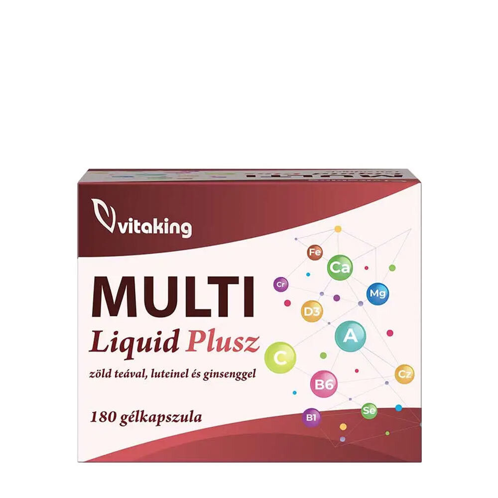 Vitaking Multi Liquid Plusz multivitamiinid (180 pehmet kapslit) – Viking Supplements