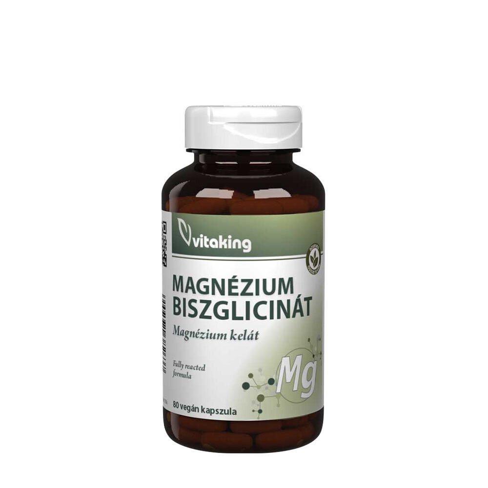 Vitakingi orgaaniline magneesiumbisglütsinaat (80 kapslit) – Viking Supplements