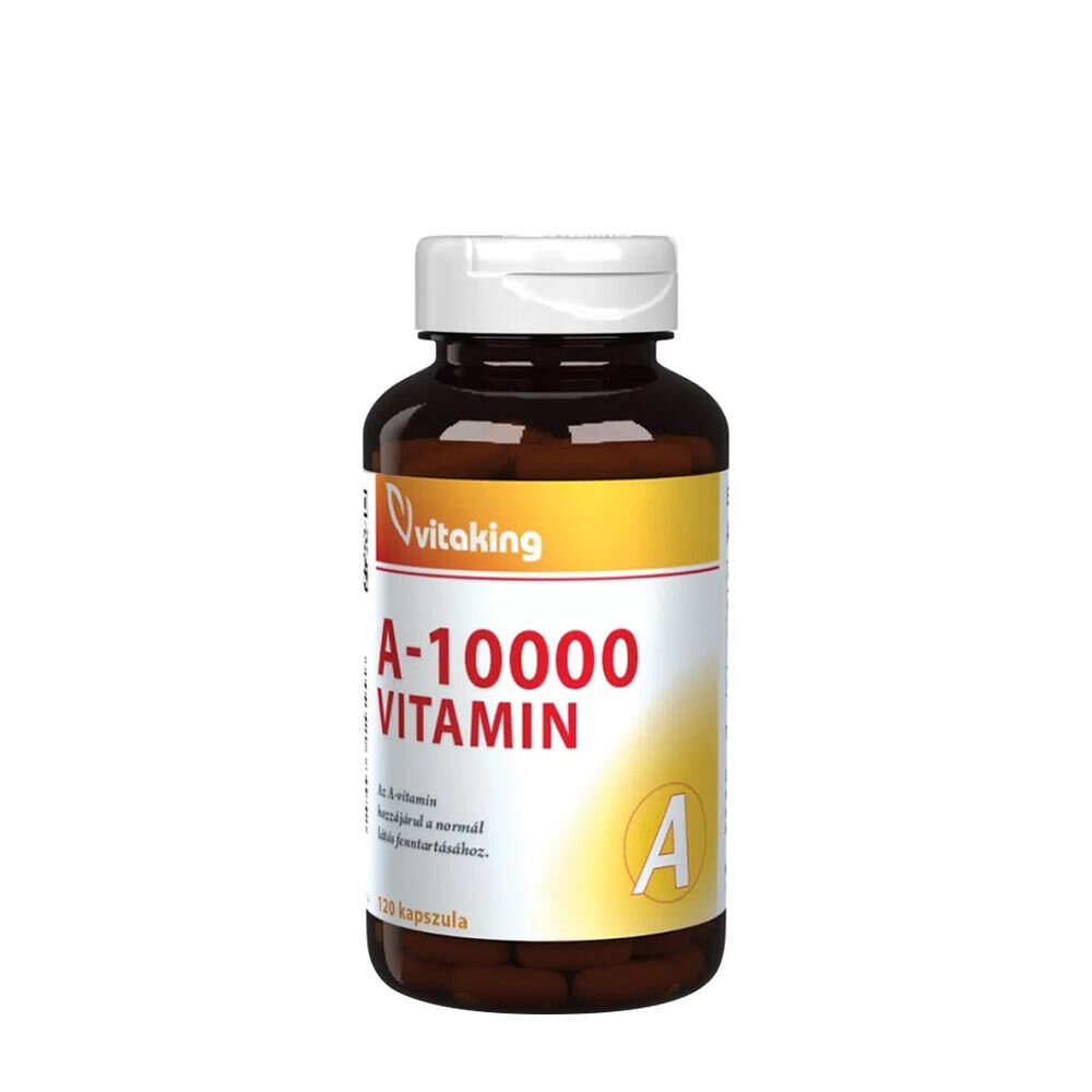 Vitaking A-vitamiin 10 000 IU (120 kapslit) – Viking Supplements
