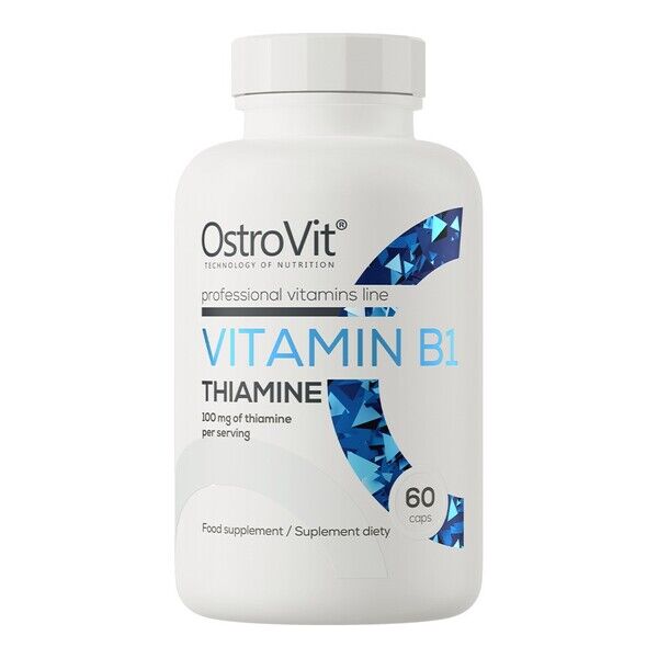 B1-vitamiin (tiamiin) – 60 kapslit – Viking Supplements