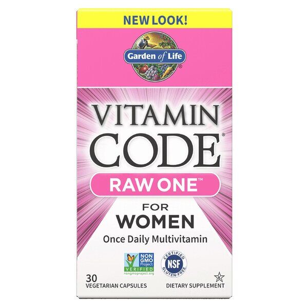 Vitamin Code RAW ONE naistele – 30 vcaps – Viking Supplements