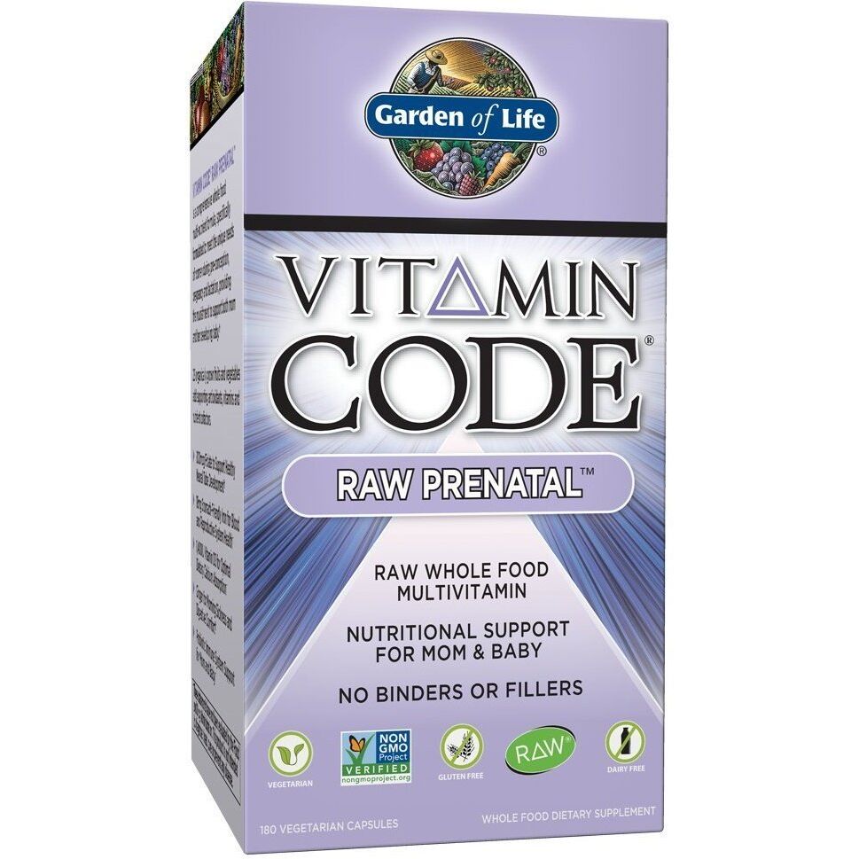 Vitamin Code Raw Prenatal – 180 vcaps – Viking Supplements