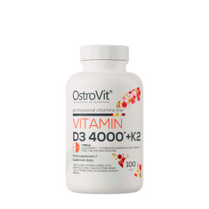 Vitamin D3 4000 + K2 - 100 tablets - Viking Supplements