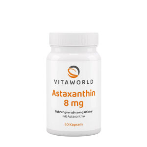 Vitaworld Astaxanthin 8 mg (60 Caps) - Viking Supplements