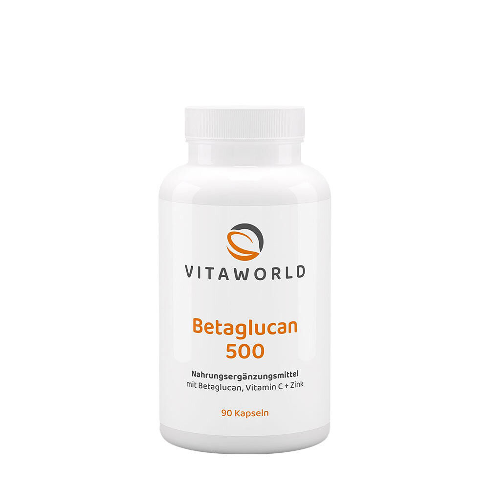 Vitaworld Betaglucan 500 (90 kapslit) - Viking Supplements