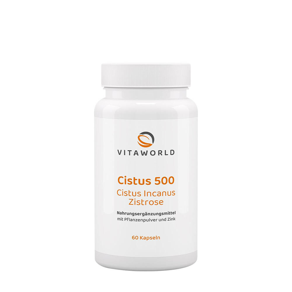 Vitaworld Cistus 500 (60 kapslit) - Viking Supplements