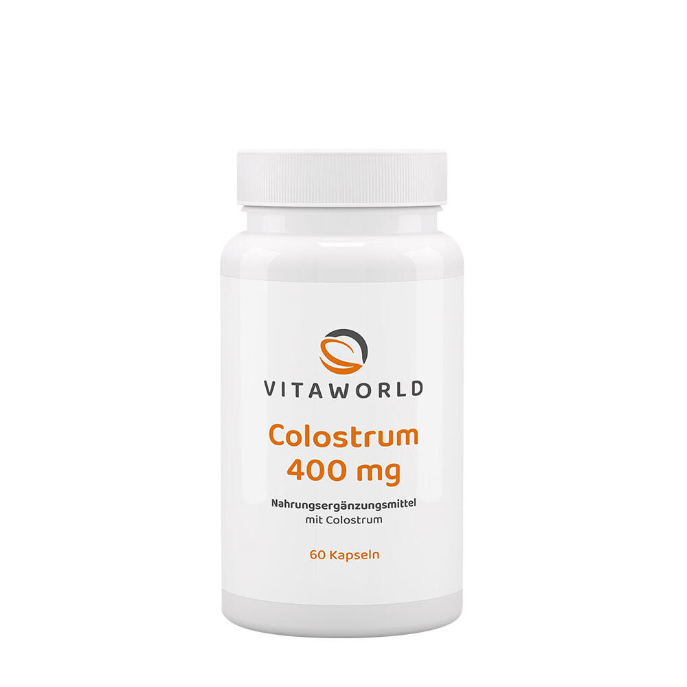 Vitaworld Colostrum 400 mg (60 kapslit) – Viking Supplements