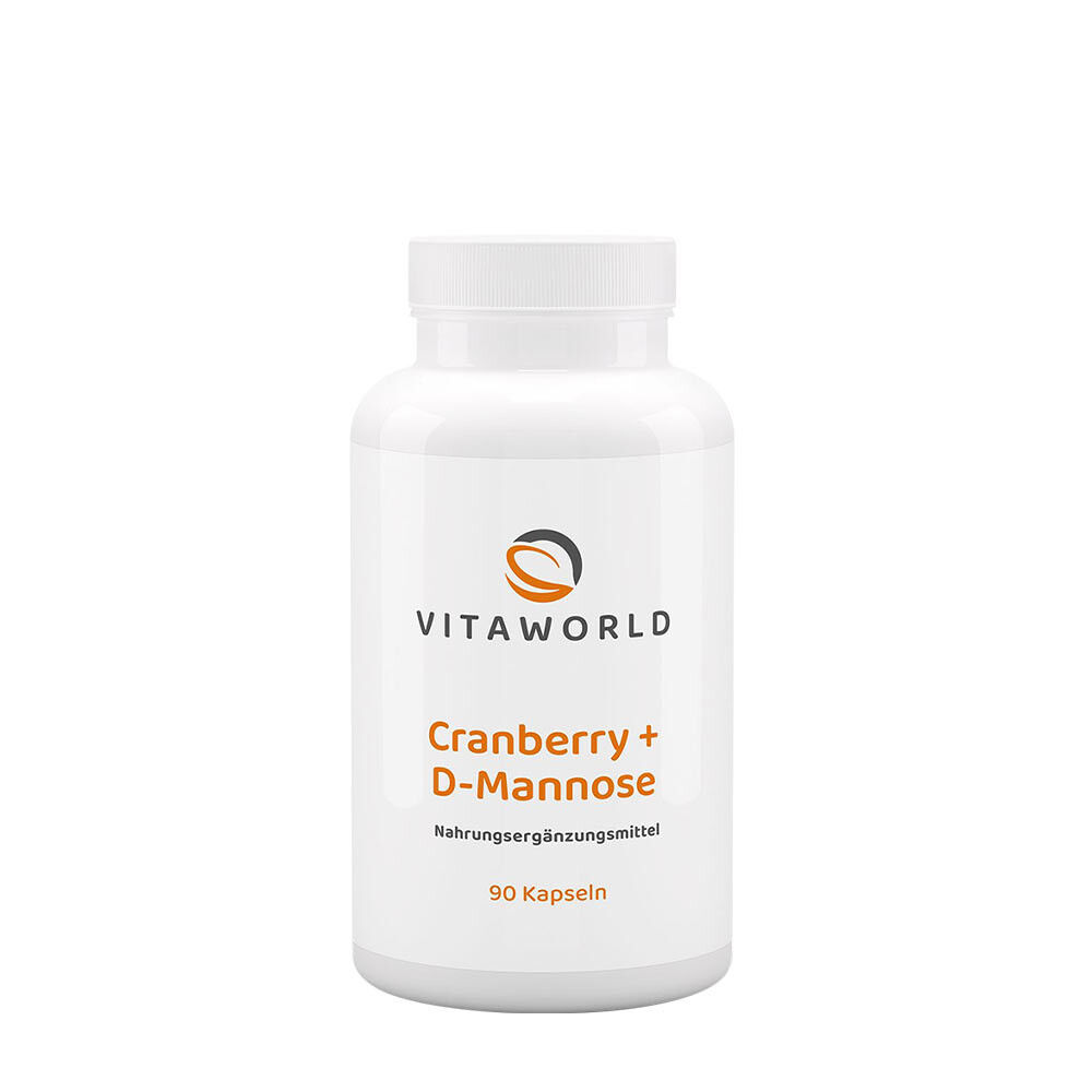 Vitaworld jõhvikas + D-mannoos (90 kapslit) – Viking Supplements