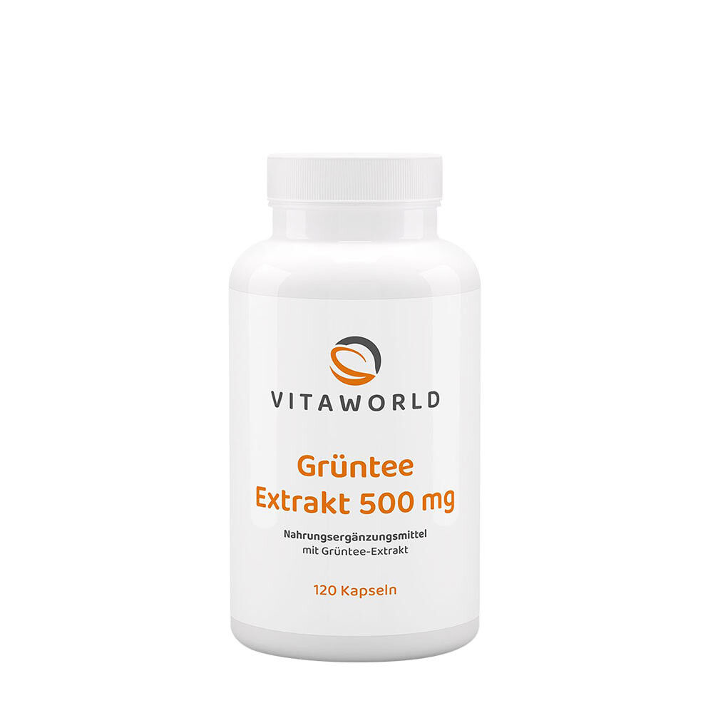 Vitaworld rohelise tee ekstrakt 500 mg (120 kapslit) – Viking Supplements