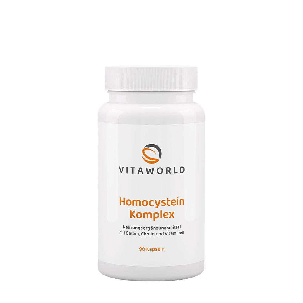 Vitaworld homotsüsteiini kompleks (90 kapslit) – Viking Supplements
