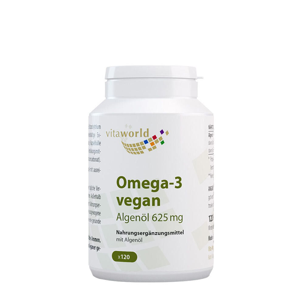 Vitaworld Omega 3 Vegan (120 kapslit) - Viking Supplements