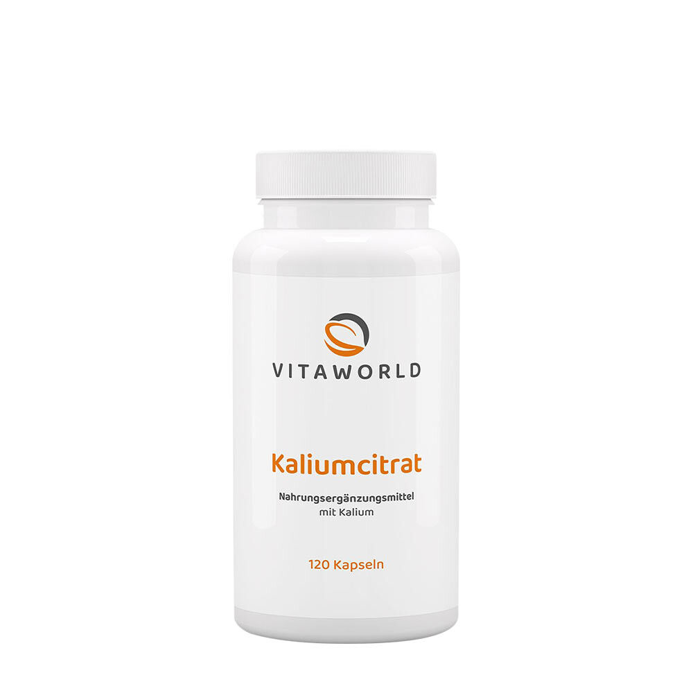 Vitaworld kaaliumtsitraat (120 kapslit) – Viking Supplements