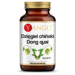 YANGO Angelica sinensis – Dong Quai (100 kapslit) – Viking Supplements